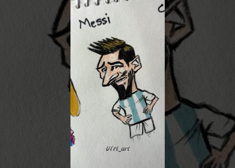 drawing yamal, messi, cr7 #art #drawing #fifaworldcup #artist #shorts