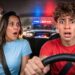Teaching my Son how to Drive *Pulled Over*