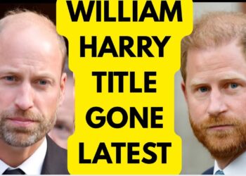 HARRY WILLIAM TITLE GONE -LATEST #royal #princeharryandmeghanmarkle #britishroyalfamily
