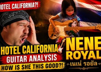 Nene Royal THAILAND 🇹🇭 Was ONLY 10 When She Played Hotel California! 😱