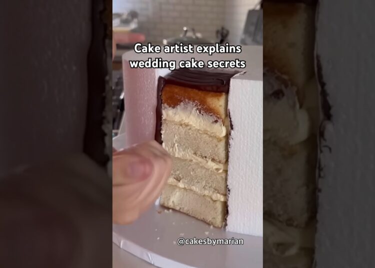 Cake Artist Explains Wedding Cake Secrets 🤫