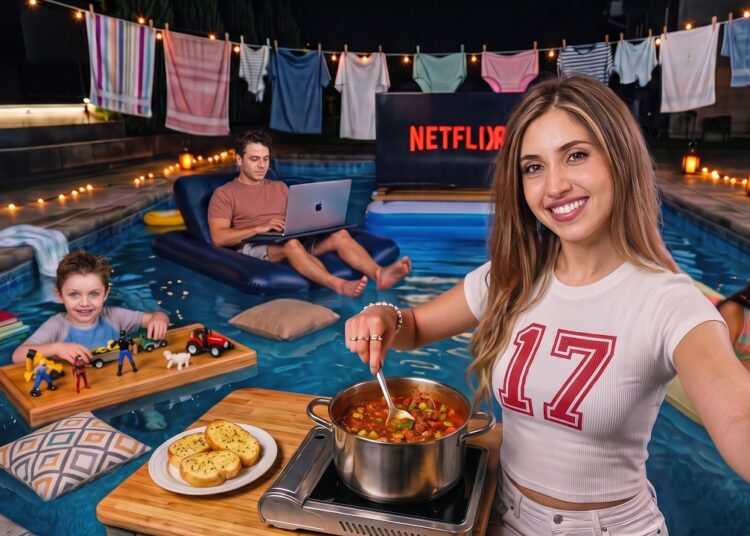 We Lived in our Pool for 24 Hours!
