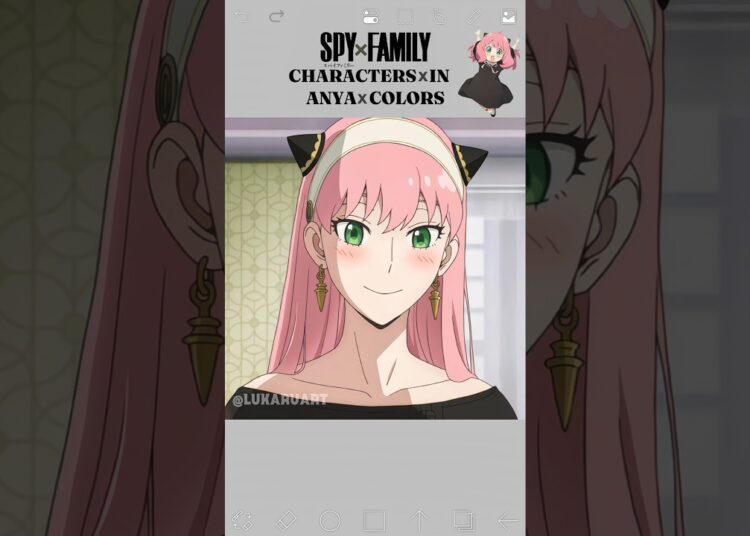 #spyxfamily #anya #anime #art #digitalart #ibispaintx #animeedit #artist