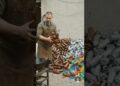 Turning Plastic Bottles Into a Giant Paintbrush Door Handle | DIY Art Studio