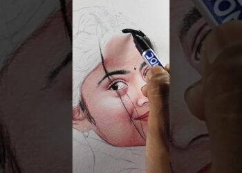 cut girls drawing #viralvideo #traverart #drawingprocess #art #girldrawing #drawing #artist #sketch