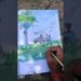 Simple landscape 🏞️ painting||#artist #shortsviral #upskill #trend #newpost