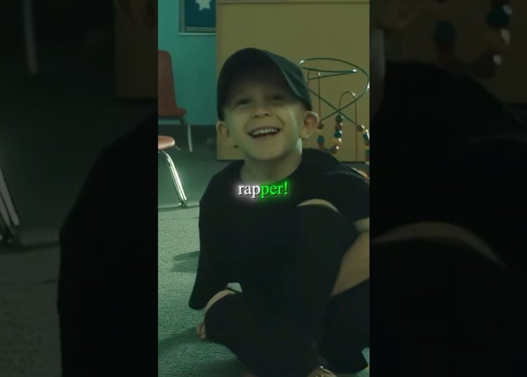 🤯🔥 he predicted his rap career