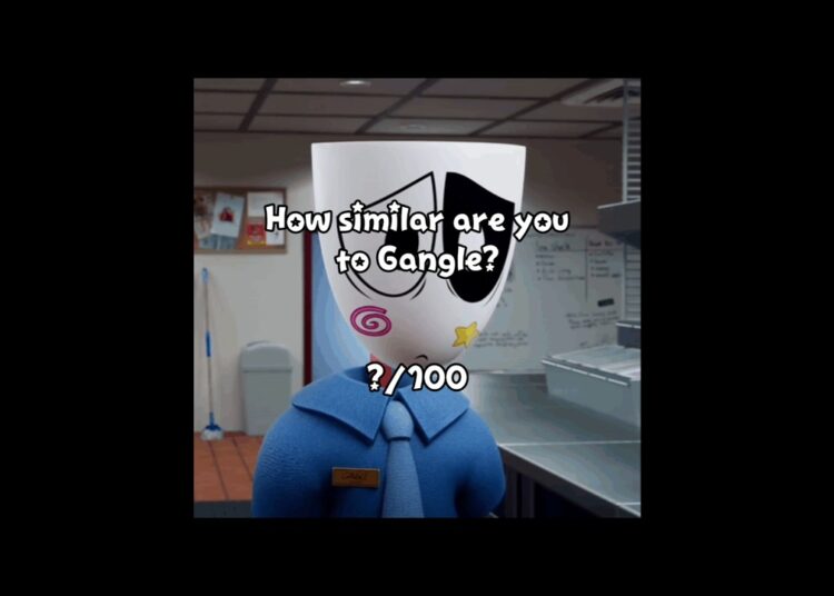 How similar are you to Gangle? #tadc #gangle #quiz #music #fyp #jax #kinger #ragatha #caine