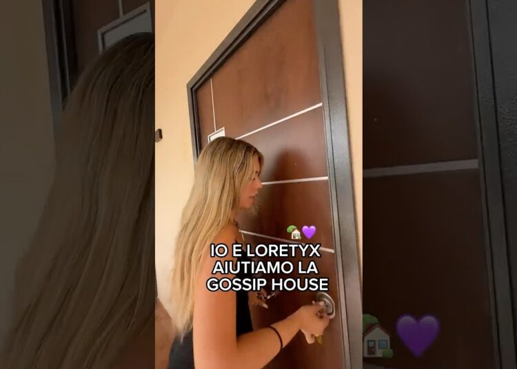 IO + LORETYX AIUTIAMO GOSSIP HOUSE🏡💜