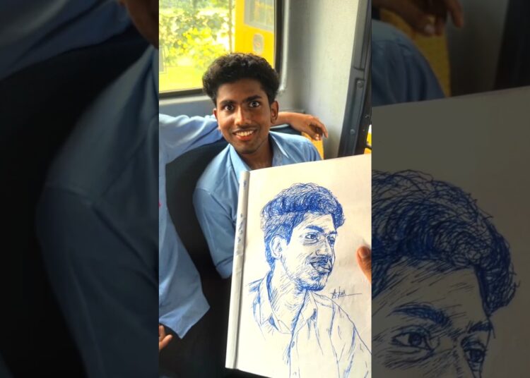 He got so mad at the “drawing”…until the end 🤯🔥