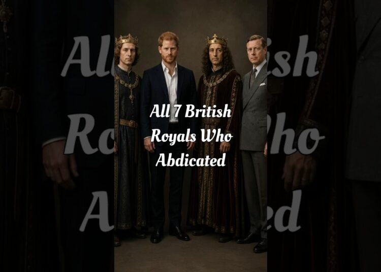 All 7 British Royals Who Abdicated #historicalfacts #history