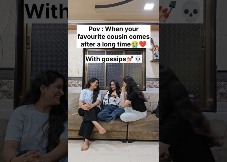 Aur gossips milne wali hai💀😂❤️#shorts #funny #fun #fyp #ytshorts #cousins #sister #gossip #trending