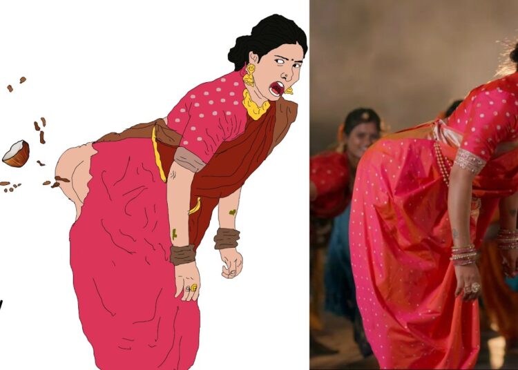 Mangli Bayilone Ballipalike Song | Telugu Songs | Nagavva | Shekar Virus | Drawing meme | 2d Frames