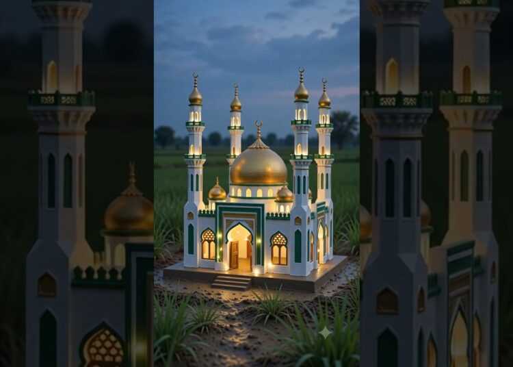 AI masjid #youtubeshorts #facts #islamicshorts #motivation #art #artist #artshorts #trending #aiart