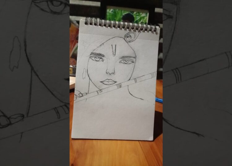 Krishna ji panting🤫🤫#drawing#relatable#viral#short filled#short#art