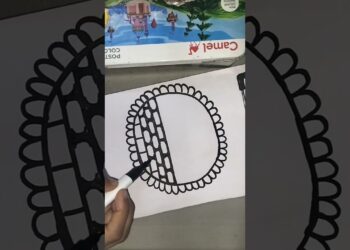 🐼#CutePandaDrawing | Easy Drawing That Everyone Can Try! 🎨 #Shorts #Art #ViralVideo