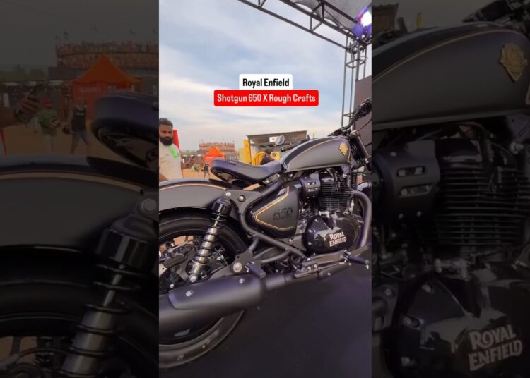 Royal Enfield Shotgun 650 x Rough Craft Limited Edition 🔥