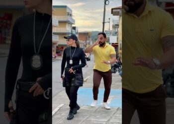 A policial fez o big booom #dance #musica