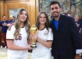 Princess Leonor & Infanta Sofía Welcome Spain’s World Champions | Emotional Royal Celebration 🇪🇸🏆