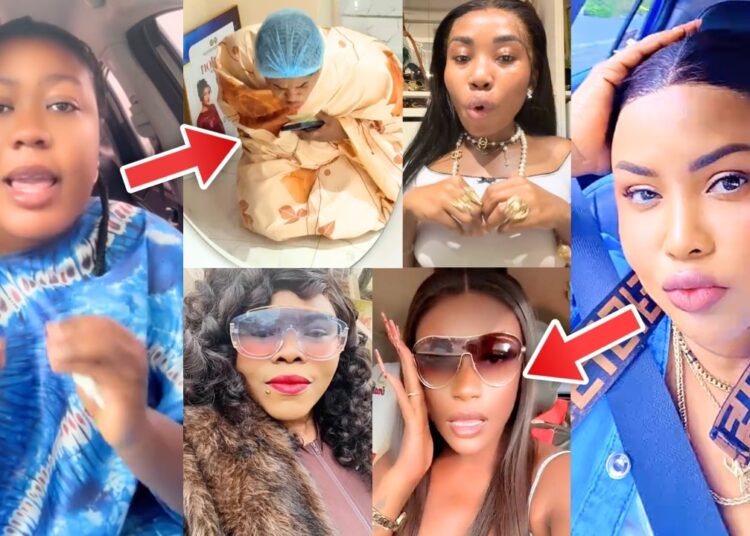 ABA DOPE vs KWAATEMAA! SnapChat Queens Involve Nana Ama McBrown – PART 1