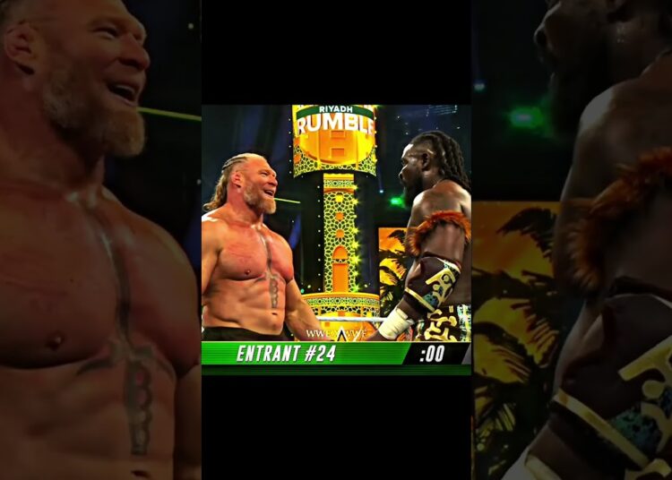 When Beast Came In Royal Rumble 🔥 #wwe #wrestling #shorts #brocklesnar #legend #royalrumble #viral