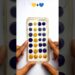 Satisfying Acrylic Cover Phone Art 💙💛#satisfying #artist #artwork #shorts
