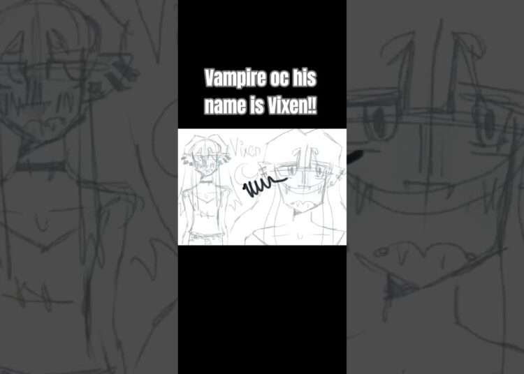 #vampire #oc #ocart #trendingshorts #traditionalart #digitalart #art#silly#yay #artist#digitalartist