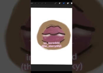 #jellyart#art#youngartist#aesthetic#cute#lips#smallcreator#procreate#artist#first#viral#trend