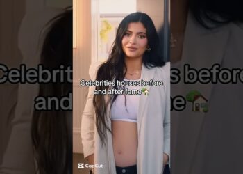 Celebrities houses before and after fame