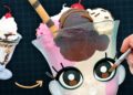 creating an *ICE CREAM SUNDAE GIRL* sculpture