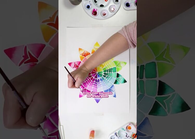 Don’t use this color paint when you’re learning.  EVER! #artist