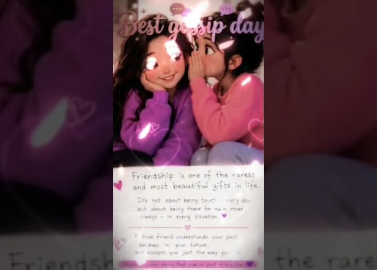 💖✨ Happy Bestie Gossip Day! ✨💖.