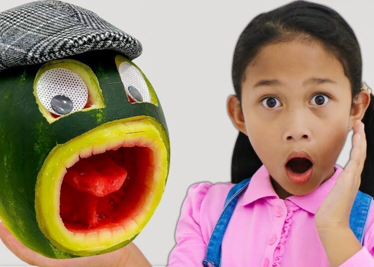 Andrea Kaden and Charlotte Watermelon Arts and Crafts Challenge