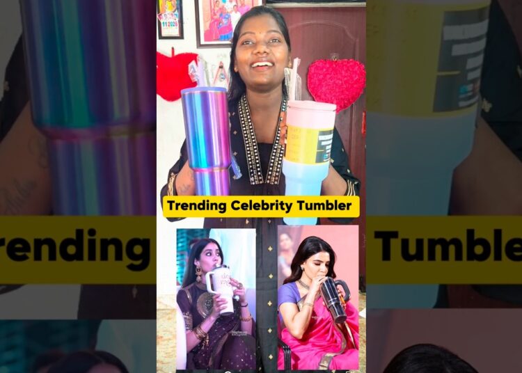 Samantha Tumbler 🥃 #celebrity #tumbler #onlineshopping #viral #reels
