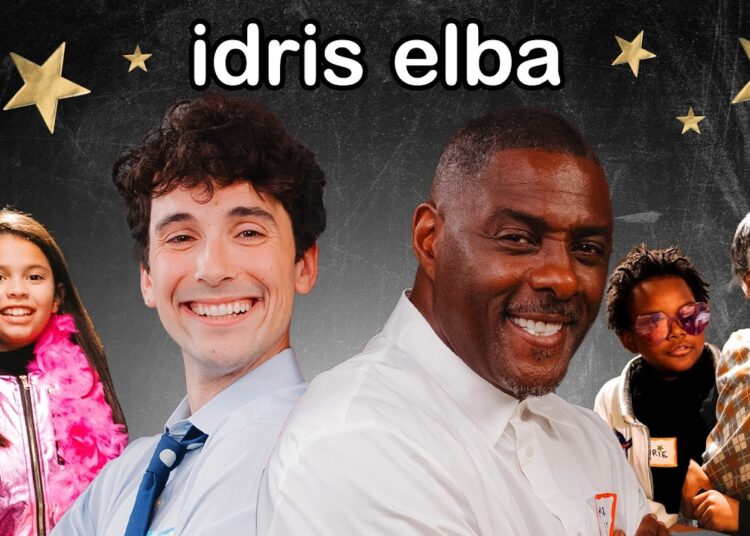 Idris Elba Turns Kids into Theatre Stars
