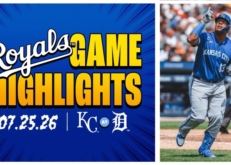 Salvy Makes Royals HISTORY | Royals vs. Tigers Highlights 7/25/26