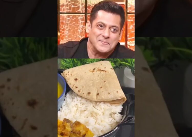 Bhaijaan🫶#dal #chawal #roti #salmankhan#bhaijaan #celebrity #food#foodie#foodlover #yummy #ytshorts