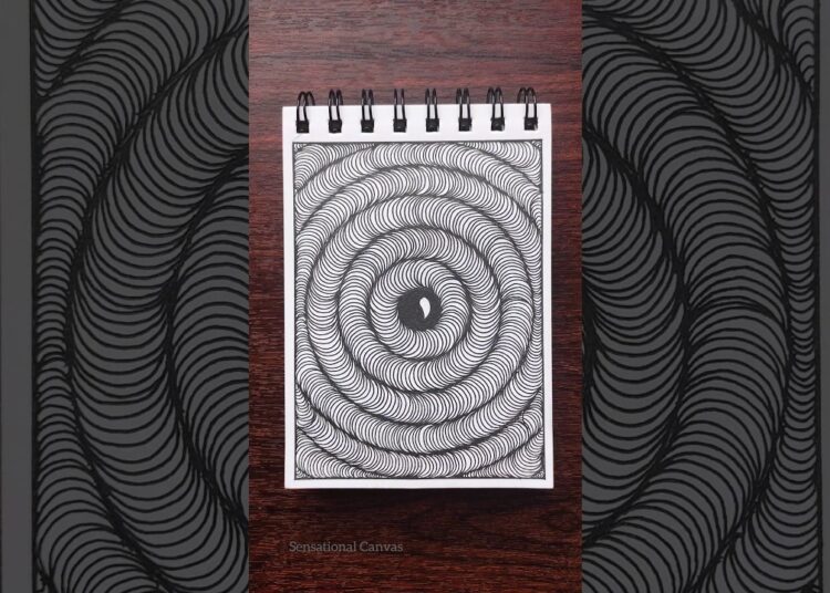 Day 135 – Easy Doodle Art Tutorial #doodle​ #doodleart​ #easy​ #drawing​ #art​ #zentangle​ #zen​