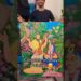 Radha sang premanand maharaj ji 🙏 😊 painting #art #artist #radheradhe #shorts #painting #paint