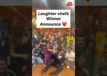 Laughter chefs winner announced #youtubeshorts # #bollywood # #mumbai #laughterchefs #celebrity