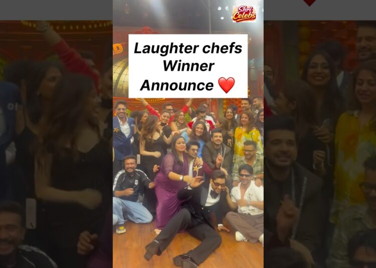 Laughter chefs winner announced #youtubeshorts # #bollywood # #mumbai #laughterchefs #celebrity