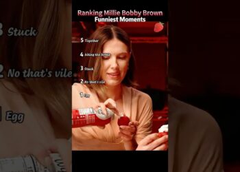 Top 5 Hilarious Millie Bobby Brown Moments #celebrity  #milliebobybrown#funny  #youtube #shorts
