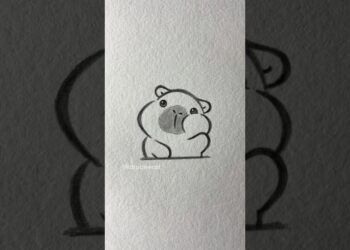 Cute Things to Draw When Bored – day 446 #easy #cute #sketch #art #drawing #tutorial #cutethings