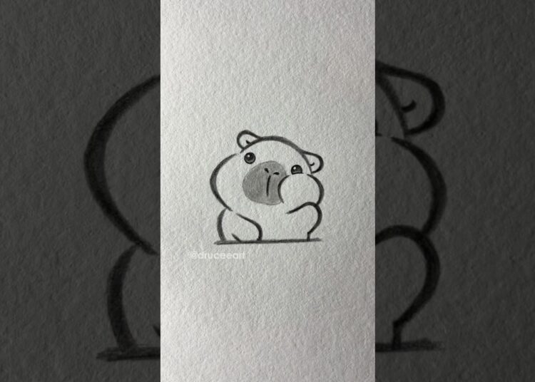 Cute Things to Draw When Bored – day 446 #easy #cute #sketch #art #drawing #tutorial #cutethings