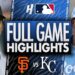 San Francisco Giants vs Kansas City Royals – FULL GAME HIGHLIGHTS 🔥 July 22, 2026 MLB Season