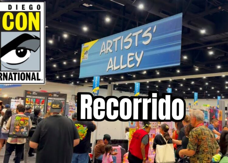 Recorrido Artist Alley en Comic-Con 2026 #SDCC  #SDCC2026 #comiccon26