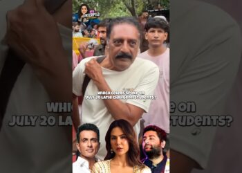 Which Celebrities Spoke On 20th July Latthi Charge On Students #jantarmantar #sonamwangchuk