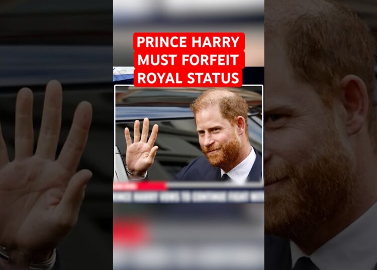 Prince Harry must FORFEIT & FORMALLY RENOUNCE royal status after disgrace, demands Dr David Starkey