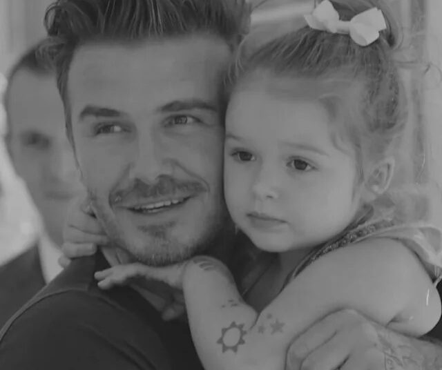 David Beckham and Harper BeckhamCredit: David Beckham Instagram