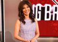 Julie on the Big Brother stage. .
